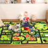 City Traffic Road Map Play Mat | Soft Non-Slip Kids Rug with Educational Fun for Bedroom, Nursery & Playroom - 4 of 4