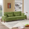 VASIP 103" Soft Deep-Seat Sofa with Pillows，Perfect for Living Room, Bedroom, Apartment, Office ，Dormitory Decoration - 2 of 4