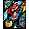 The Justice League Superheroes Black Graphic Tee Toddler Boy to Youth Boy - 2 of 3