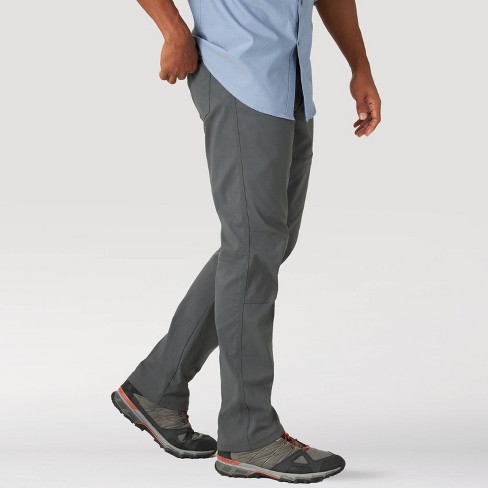 Wrangler Men's Atg Side Zip 5-pocket Pants - Shadow Black 34x34 : Target