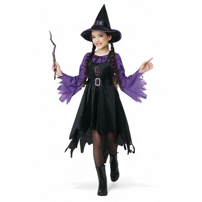 California Costumes Moon Glow Witch Child Costume