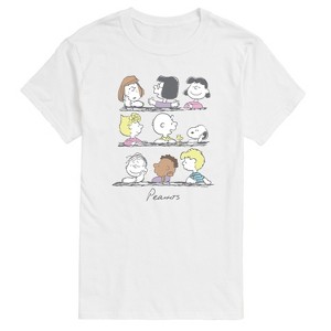 Men's - Peanuts - Snoopy And Friends Short Sleeve Graphic T-Shirt - 1 of 4