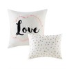 Sapphtopaz 4 Piece Sheet Set, Metallic Printed Comforter Set for Women, Men, Kids & Teens - 3 of 4