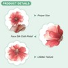 Unique Bargains Silk Fake Plum Blossom Artificial Flower Heads - 2 of 4
