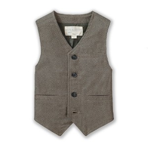 Hope & Henry Boys' Classic Suit Vest, Kids - 1 of 4