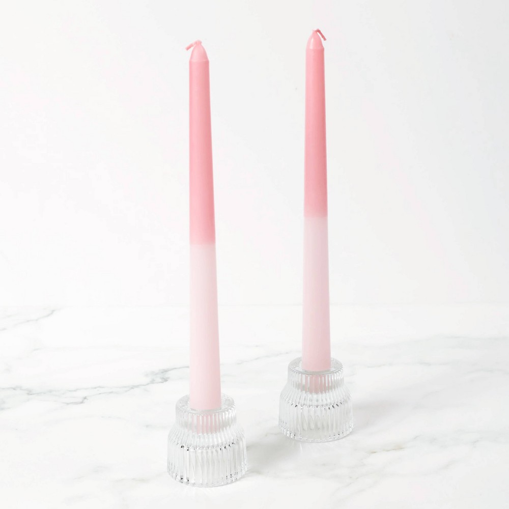 Photos - Figurine / Candlestick 2pk Mother's Day Taper Candles