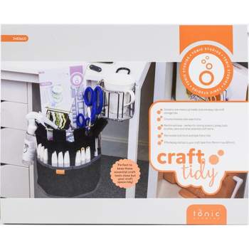Craft Tidy Art & Craft Storage Octagon with Table Clip and Cup Holder
