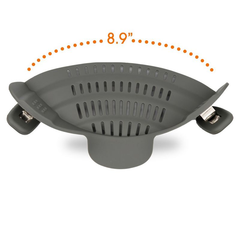 Cheer Collection Heat Resistant Snap-On Pot Strainer, 3 of 5
