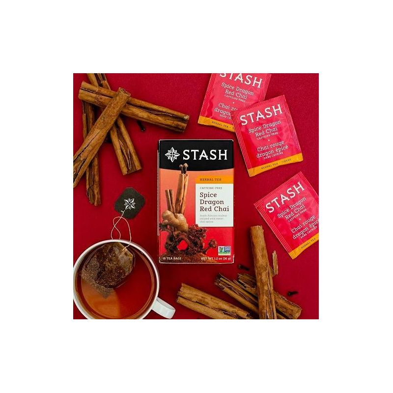 Stash Spice Dragon Red Chai Tea Bags - 18ct, 3 of 8