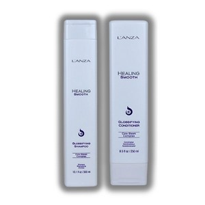 Lanza Healing Smooth Glossifying Shampoo (10.1 oz) & Glossifying Conditioner (8.5 oz) DUO SET - For Frizz-Free, Straight-Look & Shiny Hair - 1 of 2