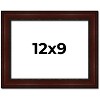 PosterPalooza | Photo Size Distressed Brown Picture Frame - UV Acrylic, Foam Board Backing, Hanging Hardware - 2 of 4