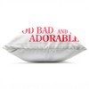 Stupell Industries Good Bad And Adorable Cats Outdoor Decorative Throw Pillow, 18 x 18 - 2 of 3