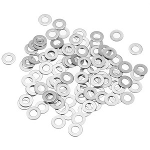 Unique Bargains 304 Stainless Steel Screw Bolt Electronic Repair Automotive Ultra Thin Flat Washers - 1 of 4