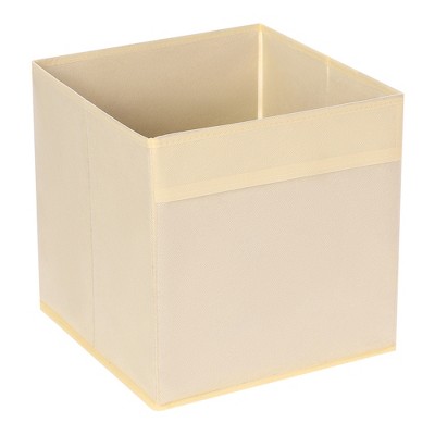Unique Bargains Shelves Closet Fabric Storage Bin for Organizing Clothes Books 1 Pc
