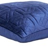 Parkland Collection,Delta Transitional Quilted Throw Pillow - 4 of 4