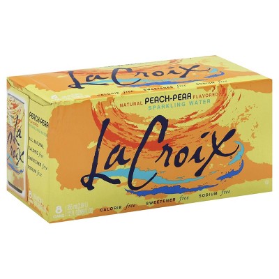 LaCroix Sparkling Water Peach-Pear - 8pk/12 fl oz Cans