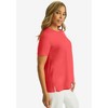 Jessica London Women's Plus Size Uptown Refined Tee - 4 of 4