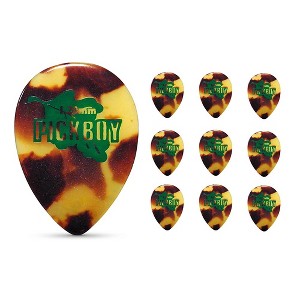 Pick Boy Small Jazz Tortoise Shell Cellulose Guitar Picks - 1 of 2