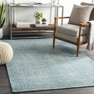 Hauteloom Zanoni Black Wool Area Rug - 1 of 4