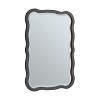 James Martin Signature Vanities Rowyn Wavy 28" Mirror, Carbon Oak - 2 of 2