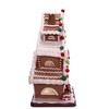 Kurt Adler 13" Gingerbread Cookie 3-Layered LED House - 3 of 4