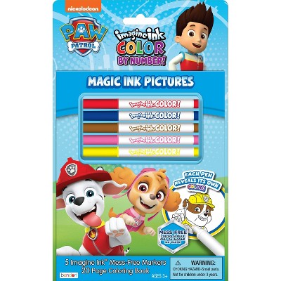 PAW Patrol Imagine Ink Color by Number