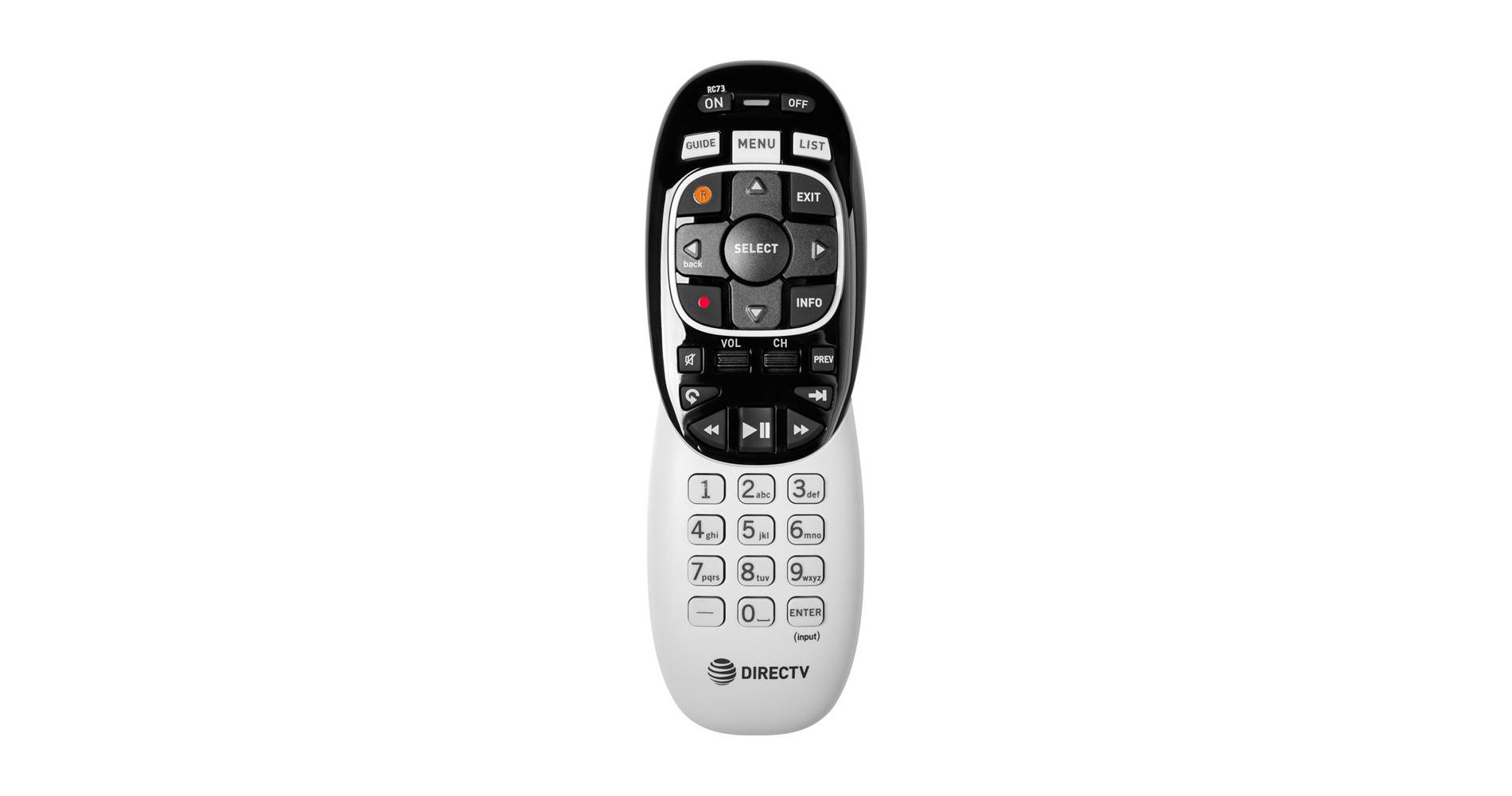 RC73 Remote Control DirecTV AT&T Genie RF Remote