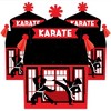 Big Dot of Happiness Karate Master - Treat Box Party Favors - Martial Arts Birthday Party Goodie Gable Boxes - Set of 12 - 2 of 4