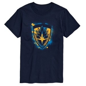 Men's - Marvel - Guardians of the Galaxy Airbrush Logo Short Sleeve Graphic T-Shirt - 1 of 4