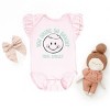 The Juniper Shop Mini Smiley You Shine So Bright Flutter Sleeve Bodysuit - 2 of 4