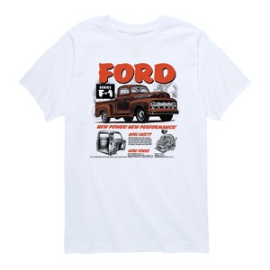 Boys' - Ford - 52 F1 Truck Short Sleeve Graphic T-Shirt - 1 of 4