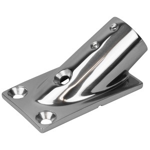 Seadog Rail Base Fitting Rectangular Base 30° 316 Stainless Steel 1-7/8" x 3-3/16" - Model 2813001 Boat Equipment and Parts - 1 of 1