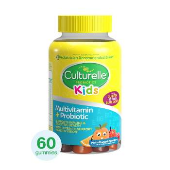 Culturelle Kids' Probiotic + Multi Lutein Gummies - 60ct