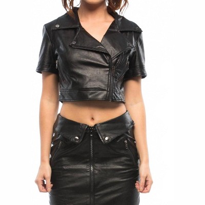 Women's Cropped Rider Jacket - DO+BE