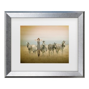 Trademark Fine Art - Christine Von Diepenbroek Africa I Matted Framed Art - 1 of 4