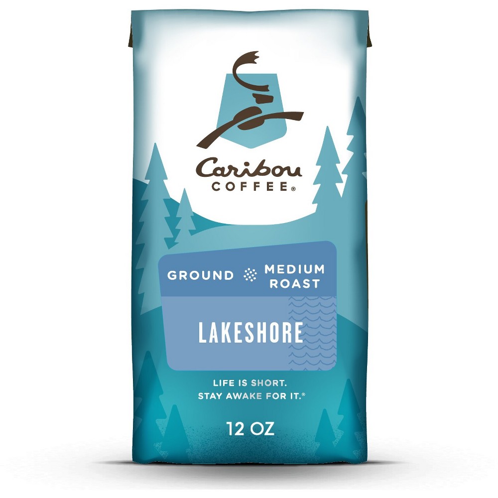 Photos - Coffee Caribou  Lake Shore Blend Medium Roast Ground  - 12oz
