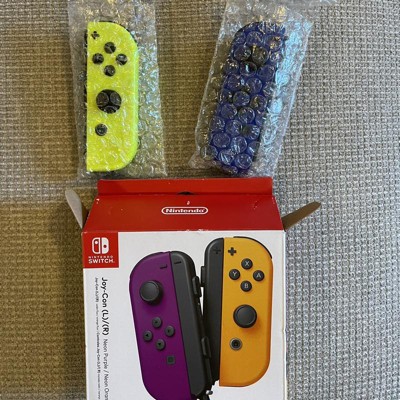 Nintendo Switch Joy-Con Pair, Neon Pink and Neon Green