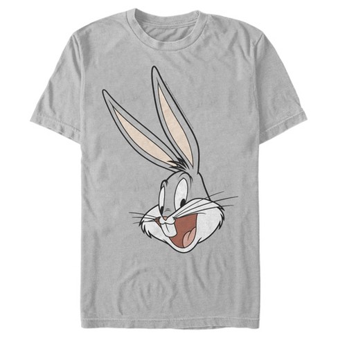 Men\'s Looney Tunes : Classic Target Bunny Portrait Bugs T-shirt