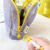 Anna-Kaci Women's Mesh Cosmetic Bag with Wrist Strap - Small Lightweight Travel Organizer Pouch - 3 of 4