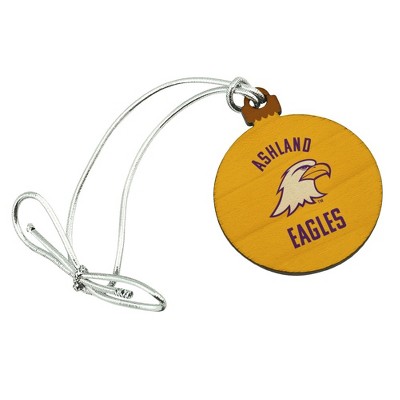 Ashland University Eagles Logo Mini Small Tiny Wood Christmas Tree Holiday Ornament