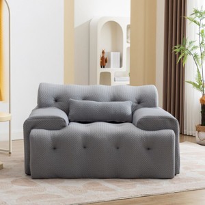 Most Comfortable Affordable Sofas With High Density Foam Cushions,Large Size Single Sofa Chair For Living Room-Cuddlewood - 1 of 4