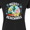 Women's - SpongeBob SquarePants - Merry Beachmas Fitted Graphic T-Shirt - 2 of 4