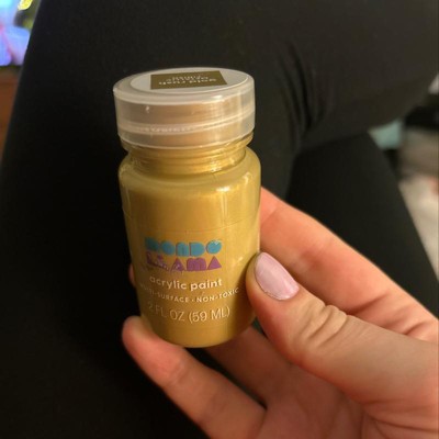 2oz Metallic Acrylic Paint Gold Rush - Mondo Llama™