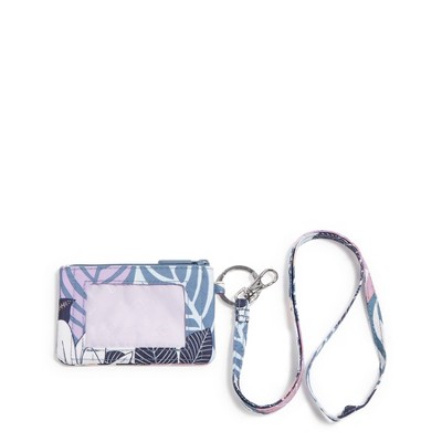 Vera Bradley Women's Outlet Lighten Up Zip ID and Lanyard