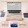 MaseiKar B68 Wireless Mechanical Keyboard,Tri-Mode BT5.0/2.4GHz/USB-C,Hot Swappable Creamy Typing Gasket Mounted,RGB Backlit - 2 of 4