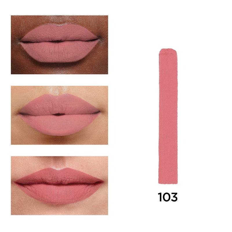L'Oreal Paris Colour Riche Voluminous Matte Lipstick - 0.06oz, 2 of 10
