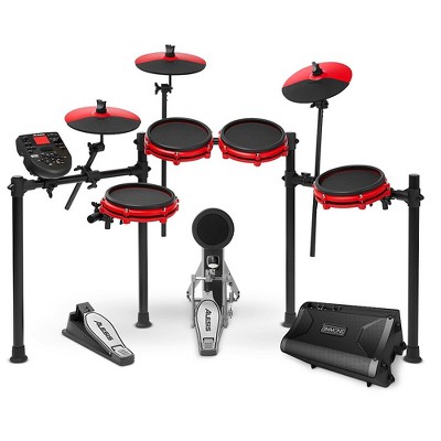 Alesis Nitro Mesh Special Edition Electronic Drum Kit With Mesh Pads and Simmons DA2108 Drum Set Monitor