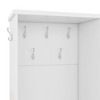 NicBex Coat Rack with Bench, Storage Drawer, Shoe Cabinet 5 in 1Hall Tree with 5 Hooks, Open Storage Compartments for Hallway - 3 of 4