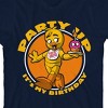 Five Nights At Freddy's Party Up Youth Navy Crew Neck Short Sleeve T-shirt - 2 of 3