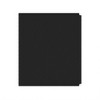 07267: Black Matte Poly Folders, No Holes (48 Packs) - 4 of 4